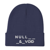 Null ___&_VOID