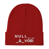 Null ___&_VOID